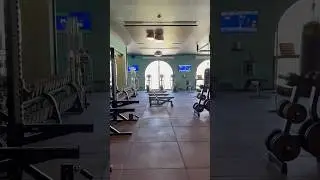 The gym 🏋️ #allinclusiveresort #cancun #travel #excellencecoralplayamujeres