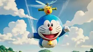 Doraemon cartoon ai ?Future World Realistic Animation #doraemon#feedshorts #trending