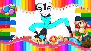 Ben 10 - Funny Draw Grey Matter - Teaching Kids to Drawing - Art colors for kids