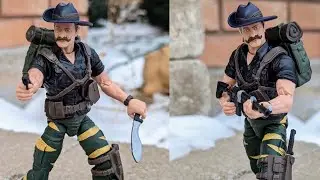 New gijoe classified tiger force Recondo with Aussie slouch hat reversed part 1