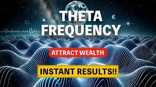 Manifest Abundance Naturally Using theta wave attract wealth ✨
