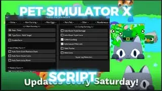 PET SIMULATOR X &bull; auto farm lucky block/clover coins &bull; pastebin