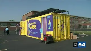 A life science company turned a shipping container into the &lsquo;Curiosity Cube&rsquo;