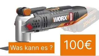 Multitool/Multifunktionswerkzeug Test und Vergleich vom Worx Soniccrafter