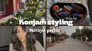 First vlog 🫶 | Trying Dyson Airwrap curls