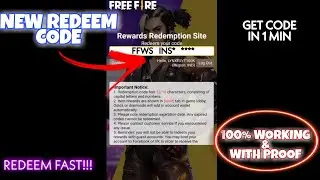 Free Fire Redeem Code Today for 16 May | New Redeem Code free fire | FF redeem code today | LynxesYT