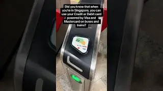 Visa and Mastercard in Singapore Public Transportations 🎉