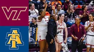 Virginia Tech vs NC A&T Women's Basketball NCAA Championship First Round 2025