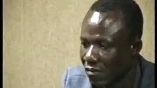 Dr Kumar Rupesinghe speaks to a RUF Sierra Leone