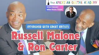 【Special Interview】with Russell Malone and Ron Carter at Blue Note Tokyo #russellmalone #roncarter