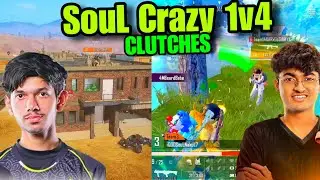 SouLGodlin n SouLBatman Is Back With 1v4 Clutches 🔥 Goblin 1v3 n NakuL 1v4 🚀 Manya Legit Rony Kiwos