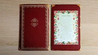 Making Junk Journal Writing Boards From Old Book Covers ~ Christmas Junk Journal Ideas