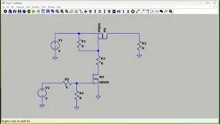 021 High side power supply switching simulation in LTSpice