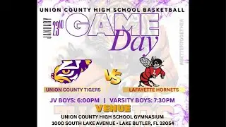 Lafayette Hornets (5-11) @ Union County Fightin&rsquo; Tigers (9-5) (UCHS Varsity BBall 1/23/26)