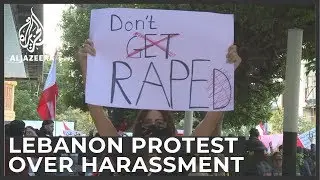 Lebanon protesters launch campaign against harassment