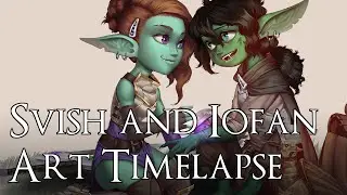 Svish and Iofan - Art Timelapse