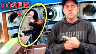 НЕТ! Этот подонок избил эту бедняжку! Копы приехали! ВСЁ НА ВИДЕО. Меня это достало.