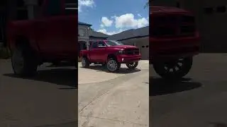 10 inch lifted ram 1500 on some 24x14 with 35s