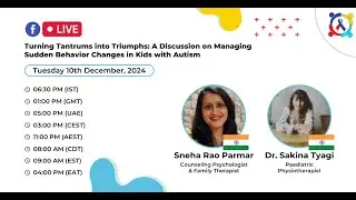 Autism: Face Yoga &mdash; Your Questions from the Workplace | Sneha Rao Parmar & Dr. Sakina Tyagi