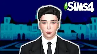 San (ATEEZ) in The Sims 4 ! Ice on my teeth inspiration + CC LINKS