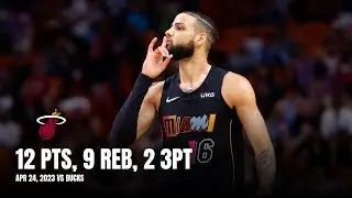 Caleb Martin (12 PTS, 9 REB, 2 3PT) Heat Highlights vs Bucks: Game 4 NBA Playoffs (4/24/23)