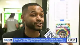 Brooklyn Prospect High School's College Decision Day on the news