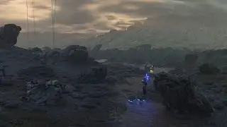 let's play Death Stranding A Walking Simulator from 2015 | HDR Video