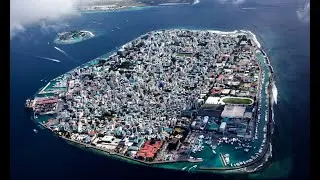 Male city, capital of Maldives - 2019