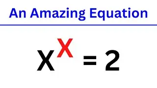 World Famous Newton's Method | Lambert W Function | 2 Methods to Solve this Amazing Equation
