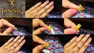 Tanishq Light Weight Daily Wear Gold Ring Collection Part -2 with Weight & Price💫✨