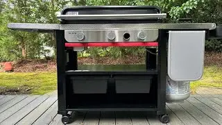 Готовлю бургеры на гриле Weber Slate 30 дюймов! Потрясающе! #Weberslate