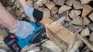 Электрическая цепная пила Drillpro