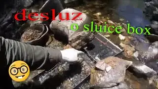 COMO LAVAR ORO CON SLUICE BOX(🚐25)(san luis) how to wash GOLD with sluice box