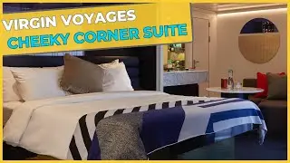 VIRGIN VOYAGES - Cheeky Corner Suite - Rockstar Quarters - Resilient Lady - Cabin Tour 4K