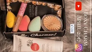 April 2017 BoxyCharm subscription unboxing review