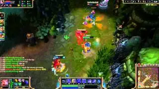 Alistar combo in lane