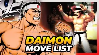 GORO DAIMON MOVE LIST - The King of Fighters '95 (KOF95)