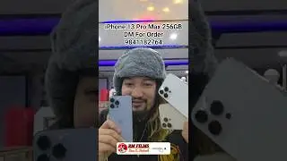 iPhone 13 Pro Max 256GB Available DM For Order 😀 #rkm #rmfilms #rkboss #okmobile #ramkumar