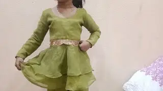5 Years Baby Girl Umbrella Dress | 2 Layer Frock Cutting & Stitching in Hindi#babygirldress #umbrell