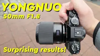 A Fantastic Fujifilm Lens for beginners: Yongnuo 50mm F1.8 (under $400!)