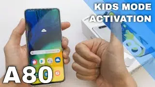 How to Activate KIDS MODE on Samsung Galaxy A80