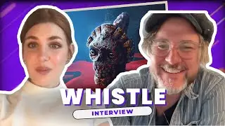 Sophie N&eacute;lisse & Corin Hardy 'WHISTLE' Interview | Backstage Features with Gracie