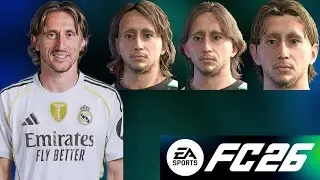 EA FC 26 - Как создать Луку Модрича в лучшей форме | Pro Clubs | Создание лица
