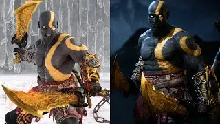 &Omega; Dark Odyssey Kratos vs Berserker King Hrolf Kraki - All Burdens - No Damage - GMGOW NG+