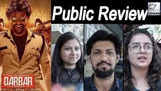 Darbar PUBLIC REVIEW | Rajnikanth | Suniel Shetty | LehrenTV