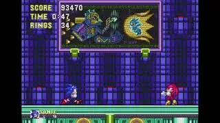 Knuckles Appears (Sonic & Knuckles) - Real Hardware 