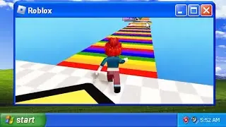 Игра в Roblox на Windows XP (в 2025 году)