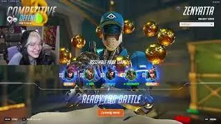 Aspen + Warn + Shadder2k! Дзенъятта, Overwatch 2, 17 сезон, топ-500 игрового процесса
