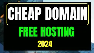 Get cheap domain name with free hosting