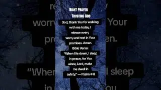 Night Prayer #prayer #prayers #god #faith #godisgood #motivation #inspiration #prayers